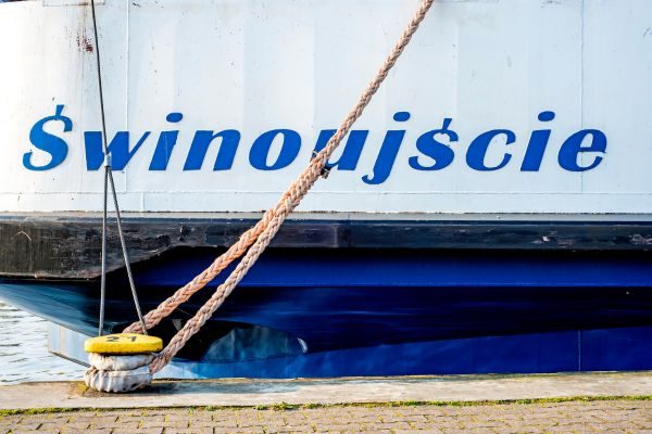 Świnoujście ship bow